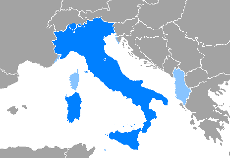 Idioma_italiano map